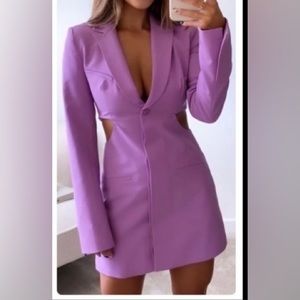 Sold- Zara cutout blazer dress size Small